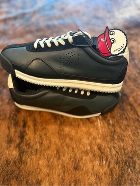 Malbon Golf Shoe Swoon Black Leather Spikeless Womens Size 8 1st Edition